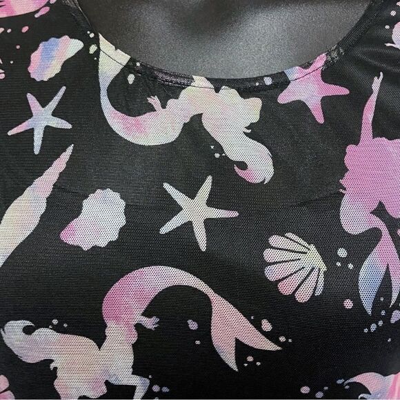 Torrid Disney The Little Mermaid Mesh T-Shirt Midi Dress NWT - Picture 11 of 15